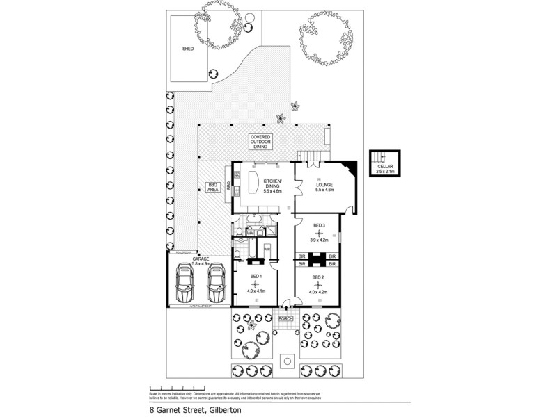 8 Garnet Street, Gilberton SA 5081 Floorplan