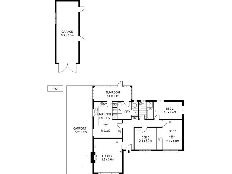 1 Fifth Avenue, St Morris SA 5068 Floorplan