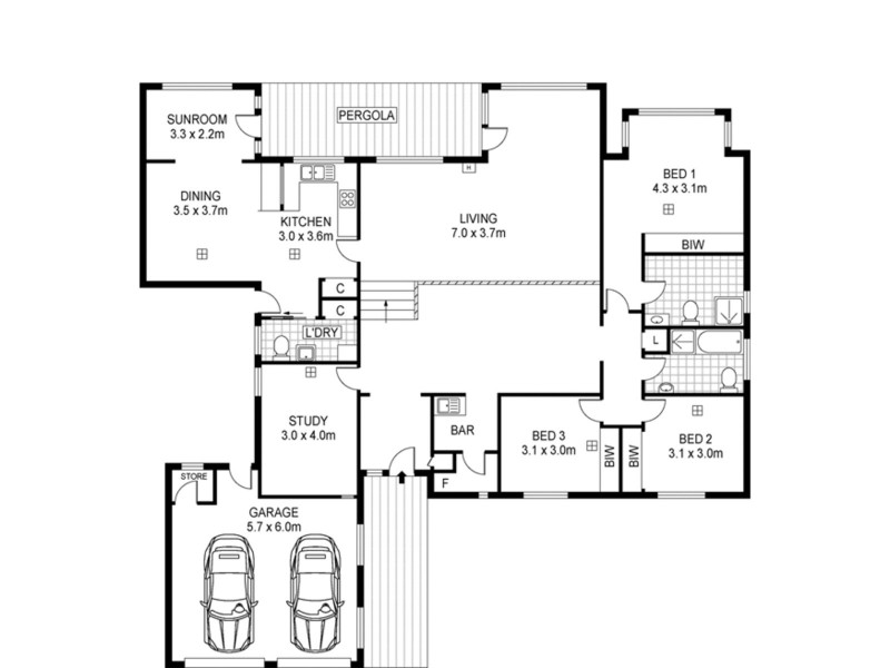 32 Antigua Grove, West Lakes SA 5021 Floorplan