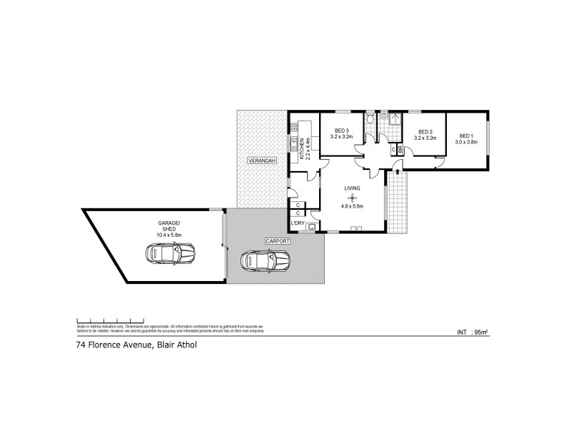 74 Florence Avenue, Blair Athol SA 5084 Floorplan