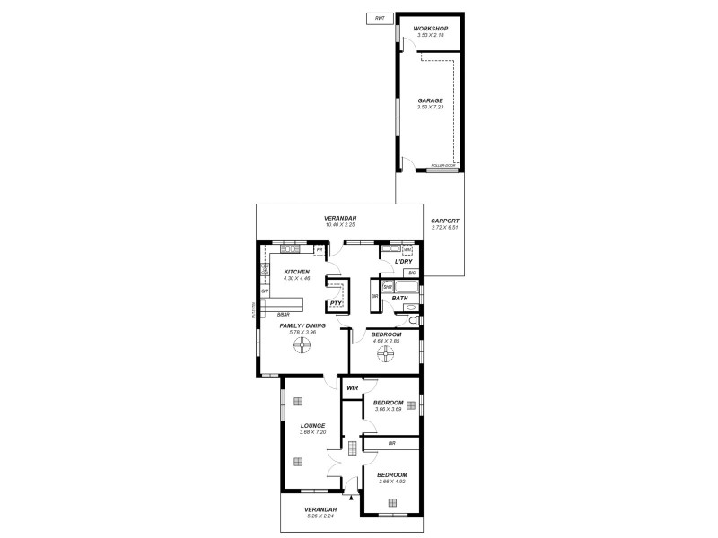 7 Green Street, St Morris SA 5068 Floorplan