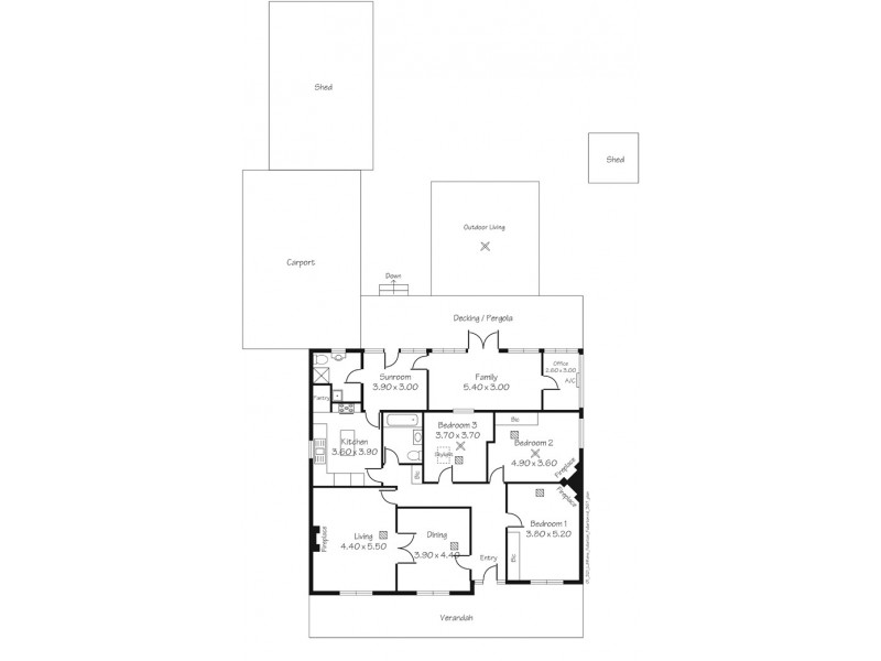 367 Fullarton Road, Fullarton SA 5063 Floorplan
