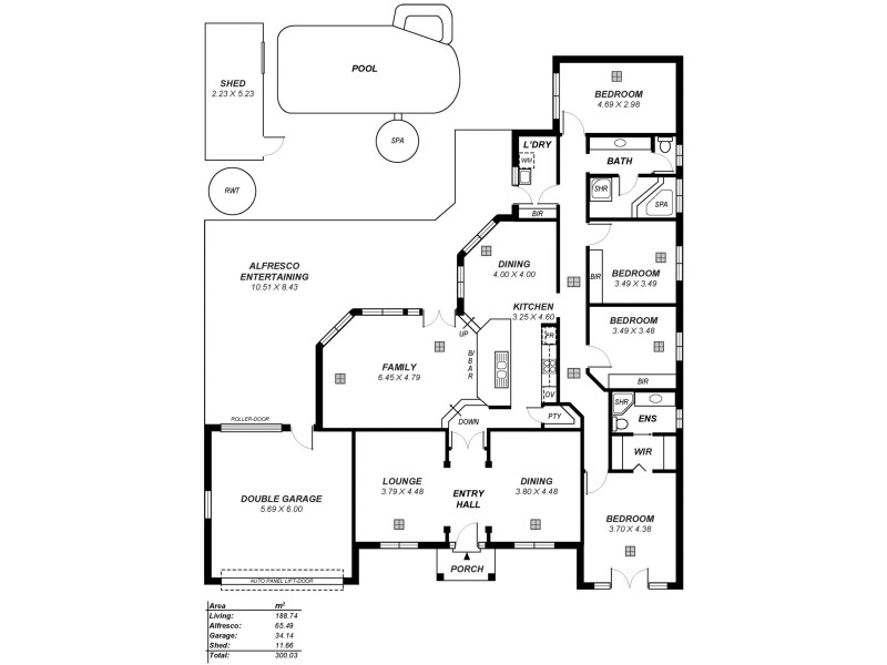 275 Kelly Road, Modbury Heights SA 5092 Floorplan