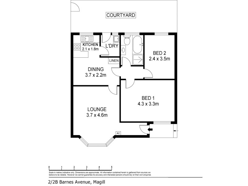 2/2B Barnes Avenue, Magill SA 5072 Floorplan