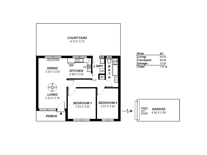 3/47 Gwynne Street, Firle SA 5070 Floorplan