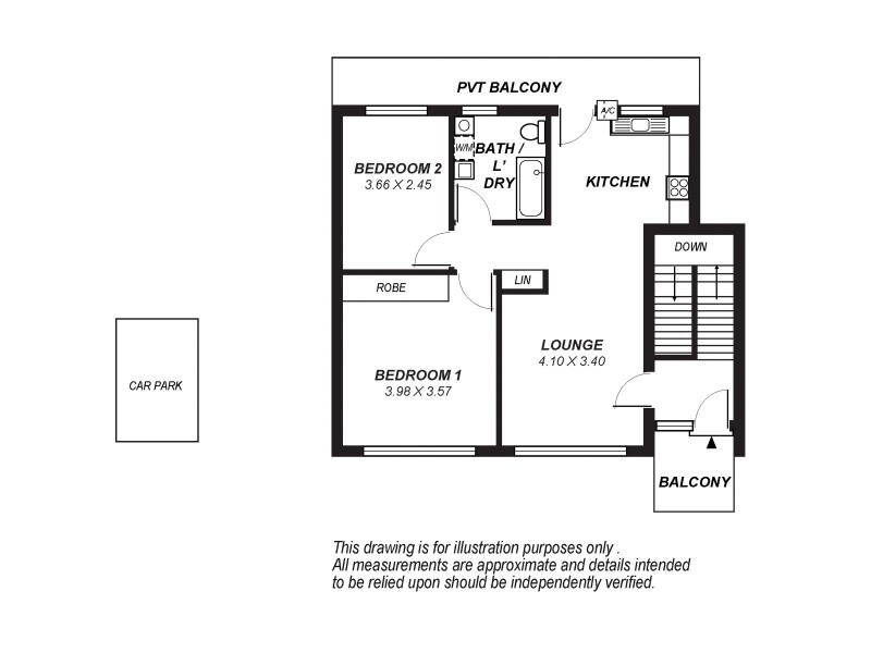 16/67 Queen Street, Norwood SA 5067 Floorplan