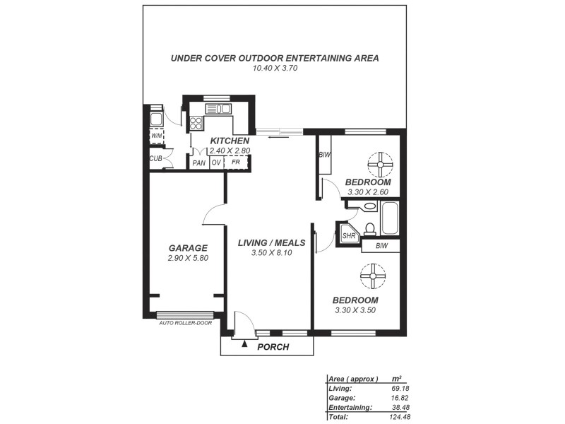 2/19 Hill Street, Campbelltown SA 5074 Floorplan
