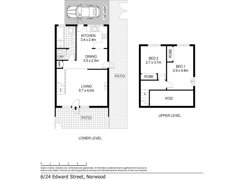 6/24 Edward Street, Norwood SA 5067 Floorplan