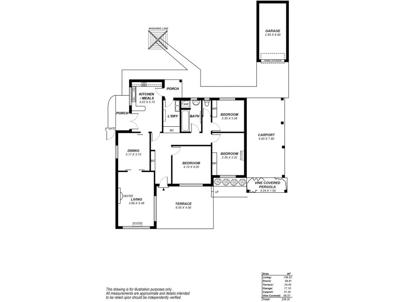 11 Bellevue Drive, Beaumont SA 5066 Floorplan