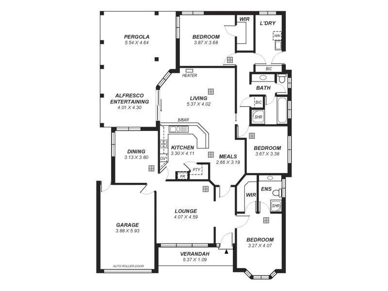 3 Cann Close, Felixstow SA 5070 Floorplan