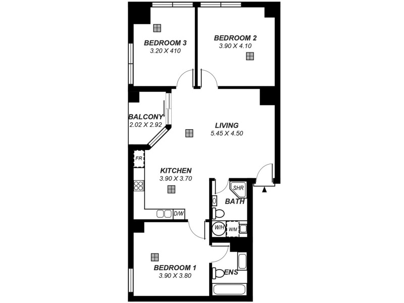201/39 Grenfell Street, Adelaide SA 5000 Floorplan