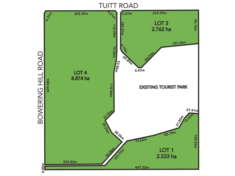 Lot 1 Bowe Hill Road & Lots 3 & 4 Tuitt Road, Aldinga SA 5173 Floorplan