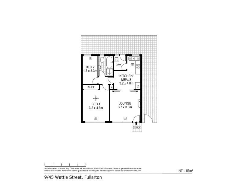 9/45 Wattle Street, Fullarton SA 5063 Floorplan