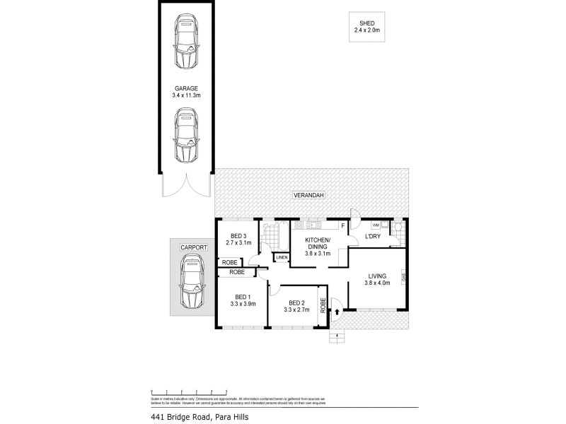441 Bridge Road, Para Hills SA 5096 Floorplan