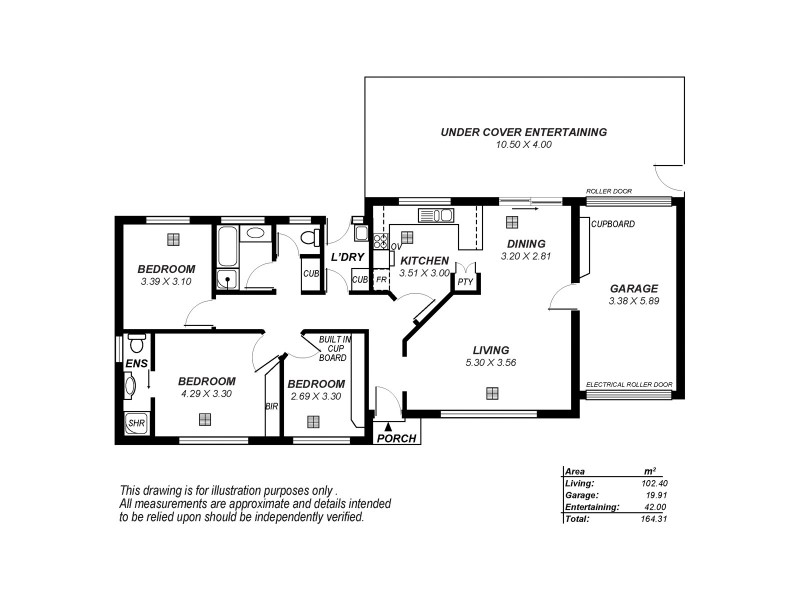 1B Camroc Avenue, Tranmere SA 5073 Floorplan