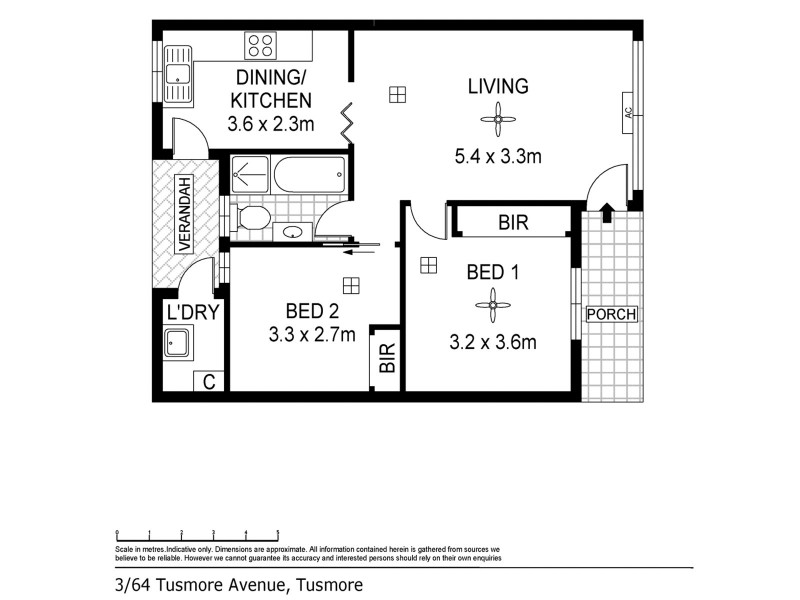 3/64 Tusmore Avenue, Tusmore SA 5065 Floorplan