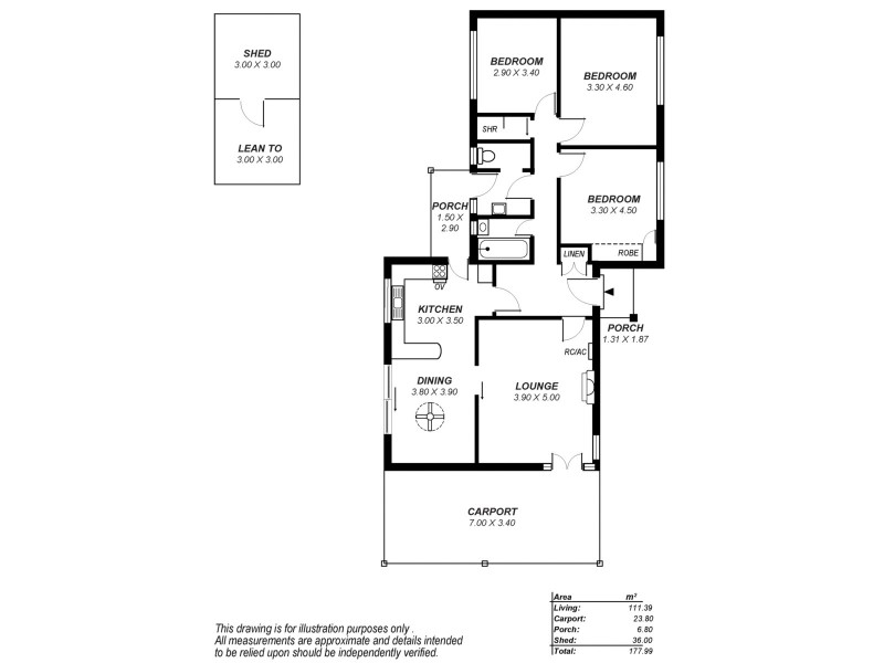 8 Parham Road, Eden Hills SA 5050 Floorplan