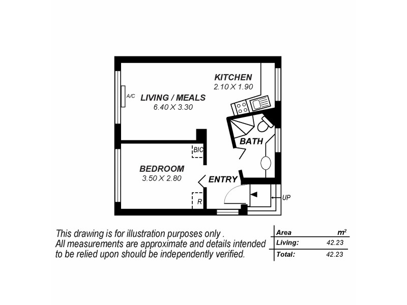 1/6 Dunbar Avenue, Lower Mitcham SA 5062 Floorplan
