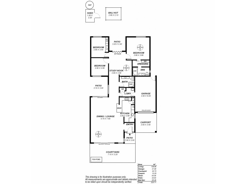 6A James Avenue, Victor Harbor SA 5211 Floorplan