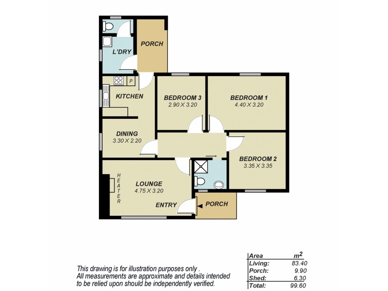16 Bice Street, Clarence Gardens SA 5039 Floorplan