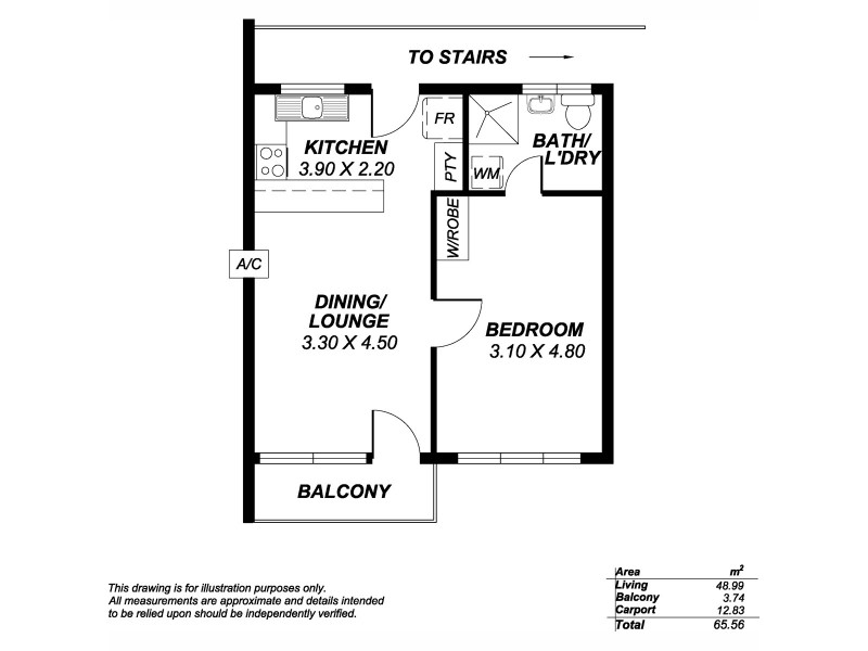 5/72 Duthy Street, Malvern SA 5061 Floorplan
