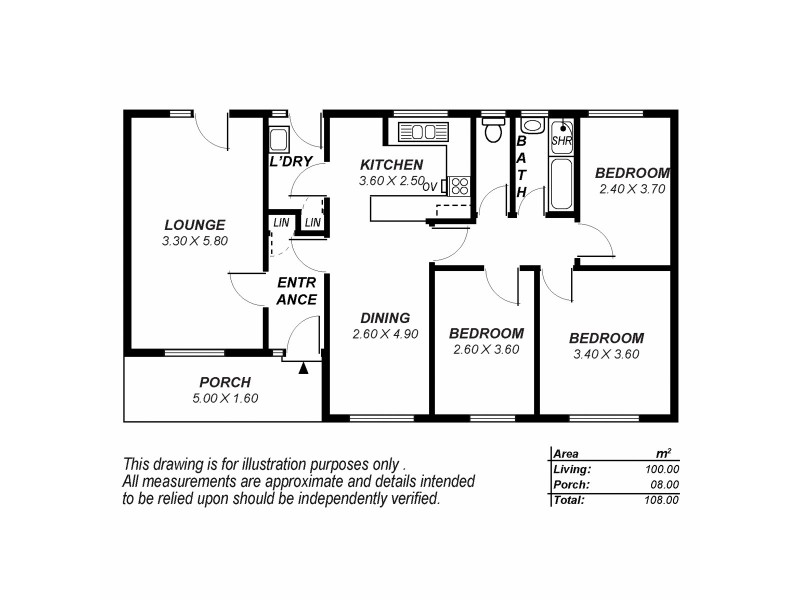 654 Brodie Road, Huntfield Heights SA 5163 Floorplan