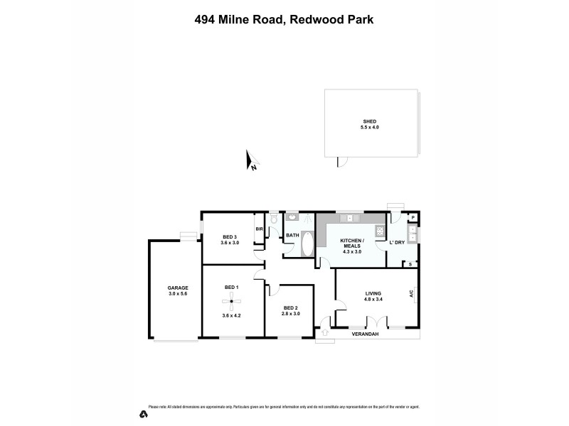 494 Milne Road, Redwood Park SA 5097 Floorplan