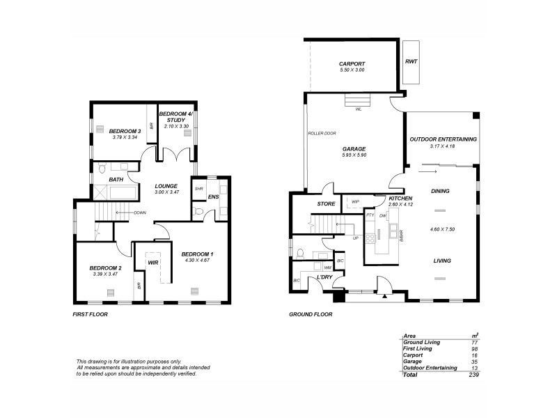 25F Brougham Street, Magill SA 5072 Floorplan