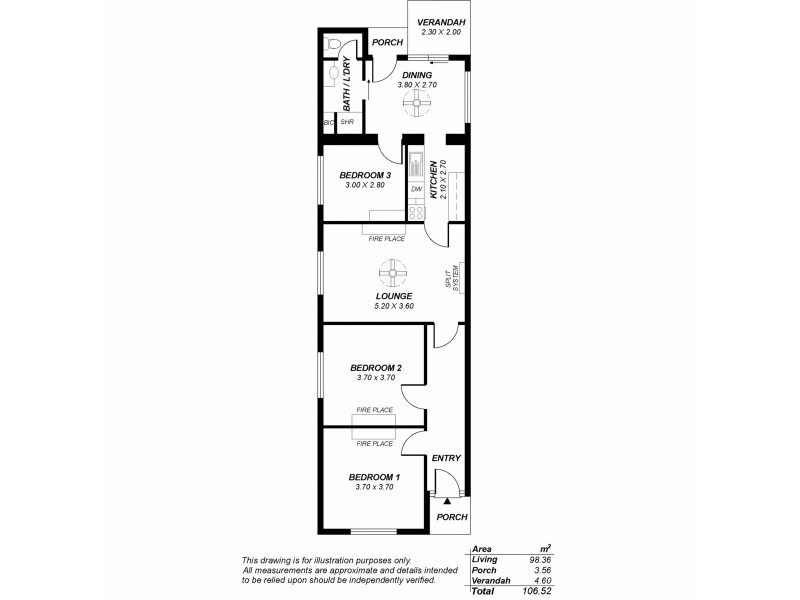 116 Sydenham Road, Norwood SA 5067 Floorplan