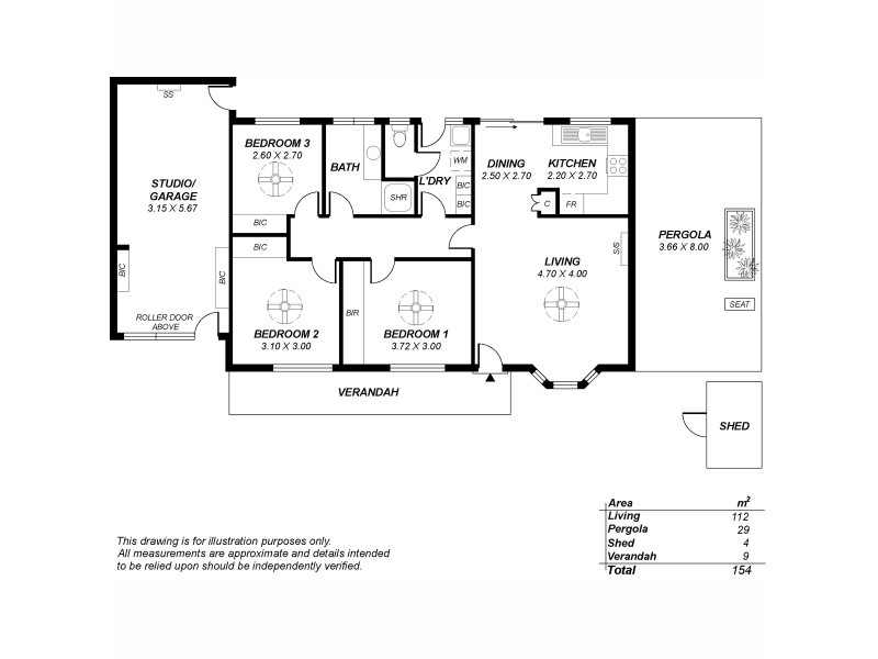 1B Brown Street, Norwood SA 5067 Floorplan