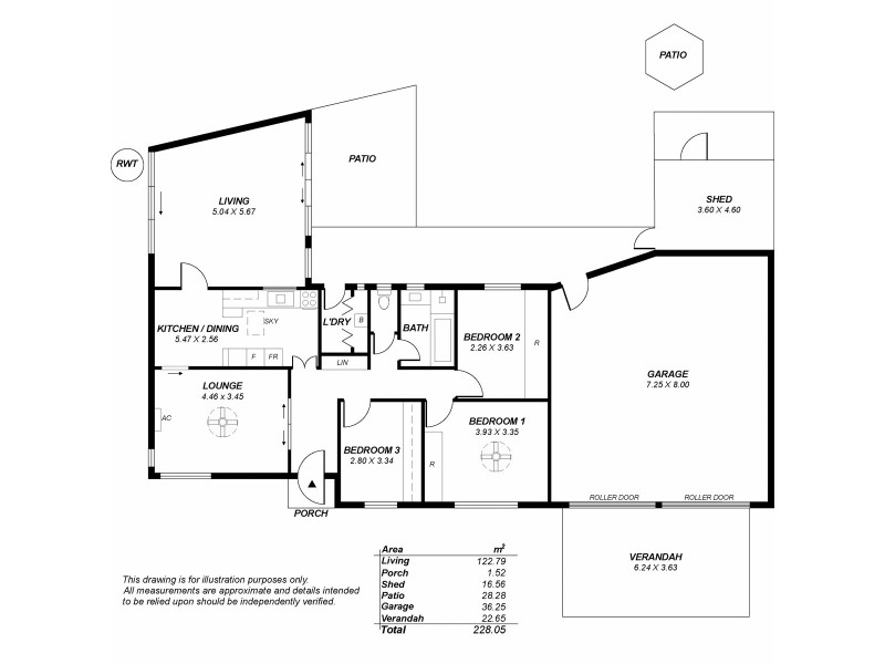 51 James Street, Campbelltown SA 5074 Floorplan