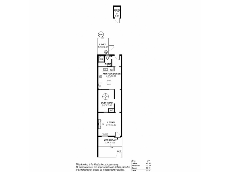 12 Ada Street, Adelaide SA 5000 Floorplan
