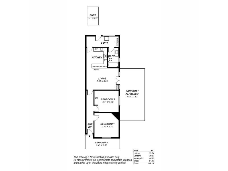 15 Trembath Street, Bowden SA 5007 Floorplan