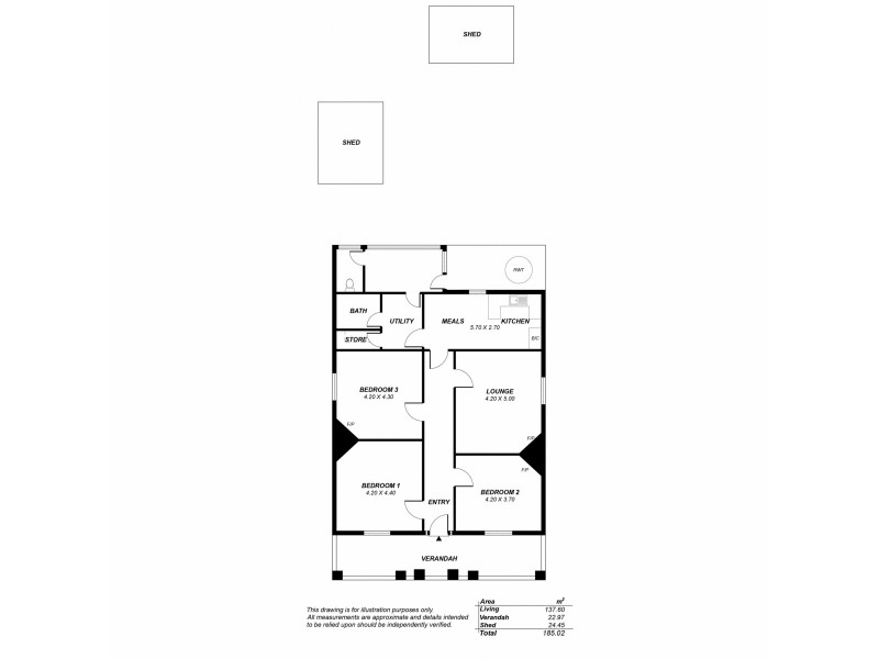 3 Eighteenth Street, Gawler South SA 5118 Floorplan