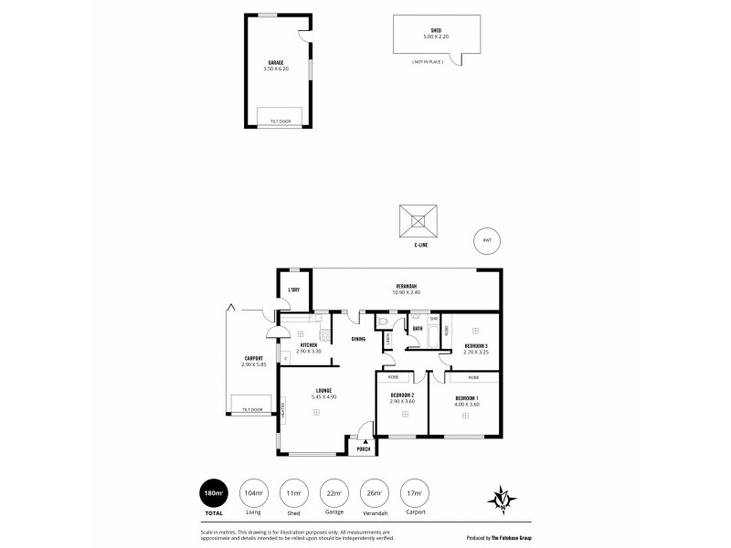 36 Ranelagh Street, Glengowrie SA 5044 Floorplan