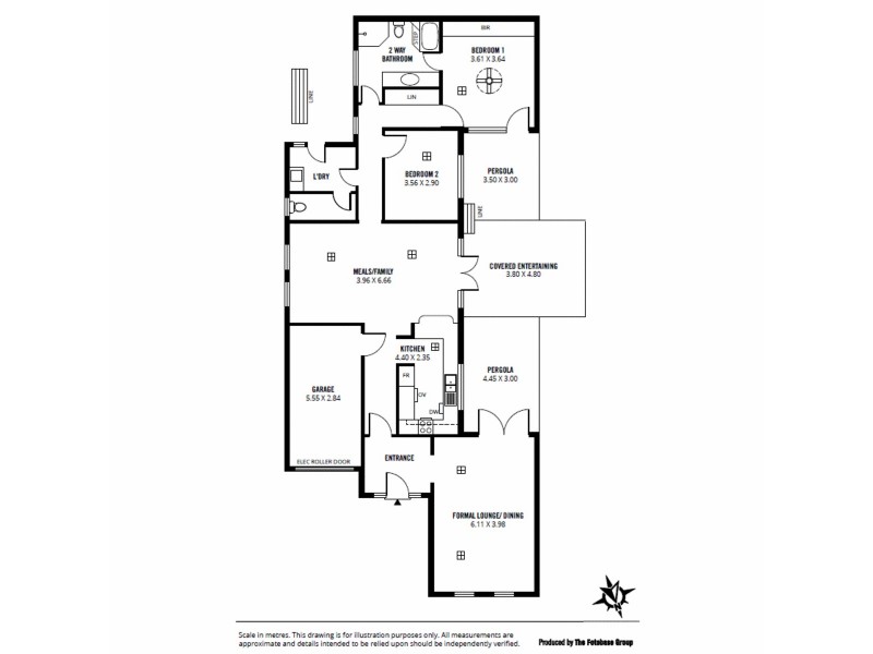 2/8A Wynyard Grove, Wattle Park SA 5066 Floorplan