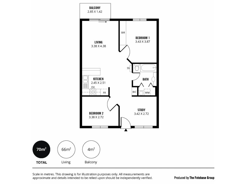 17/81 Carrington Street, Adelaide SA 5000 Floorplan