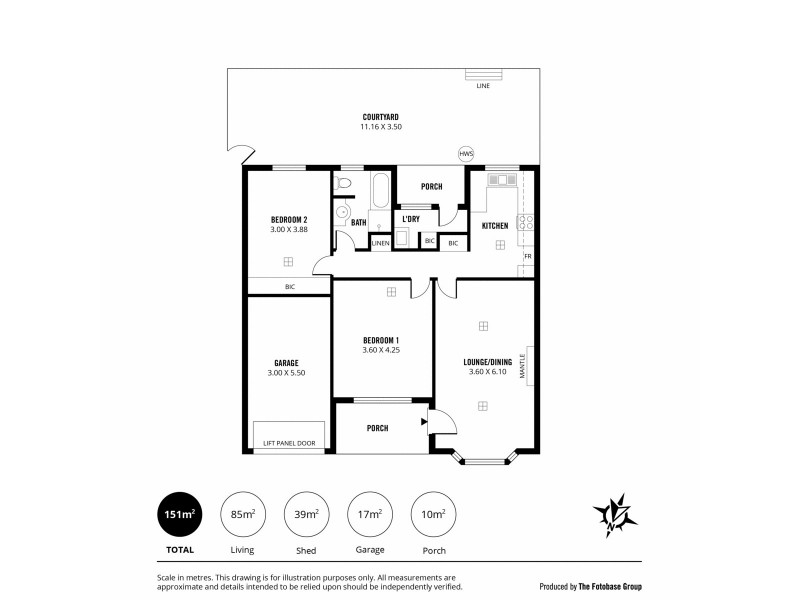 2/60 Northumberland Street, Tusmore SA 5065 Floorplan