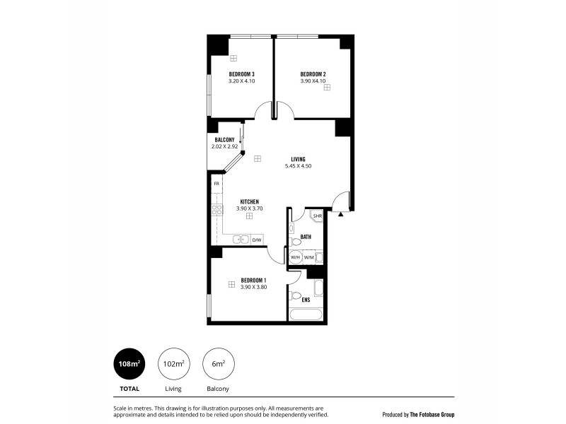 201/39 Grenfell Street, Adelaide SA 5000 Floorplan