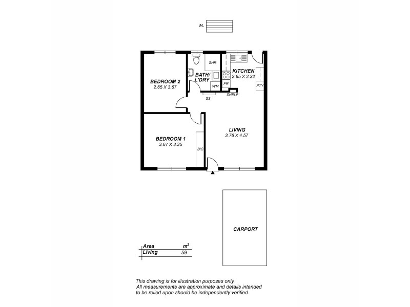 5/302 Young Street, Wayville SA 5034 Floorplan