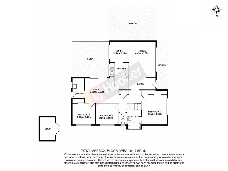 41 Owenia Street, Algester QLD 4115 Floorplan