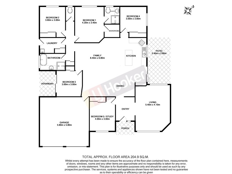 17 Frances Place, Calamvale QLD 4116 Floorplan