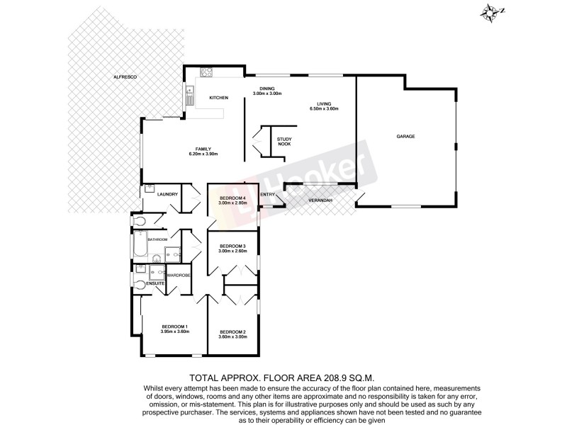 7 Synima Close, Algester QLD 4115 Floorplan