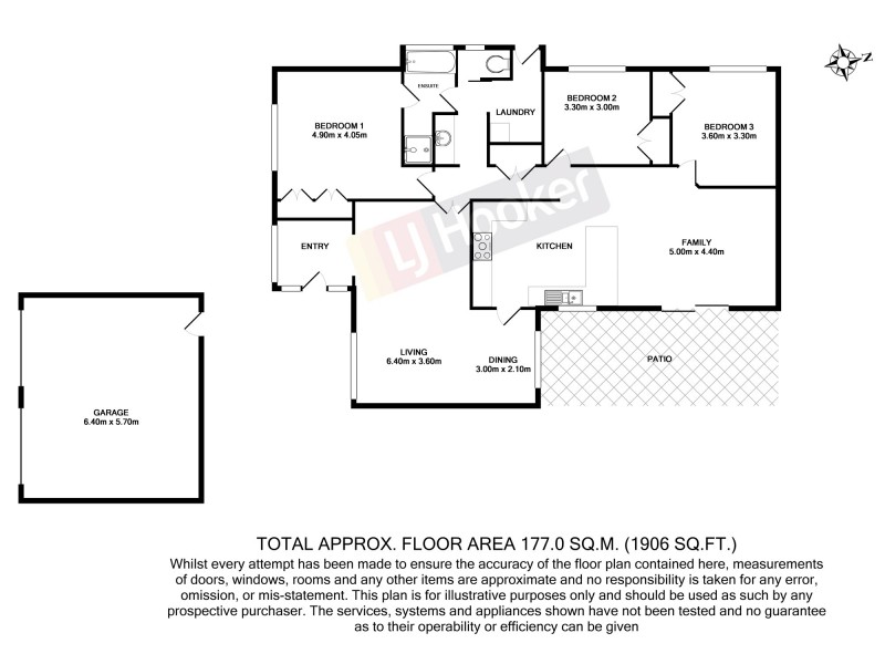 16 Bundabah Drive, Calamvale QLD 4116 Floorplan