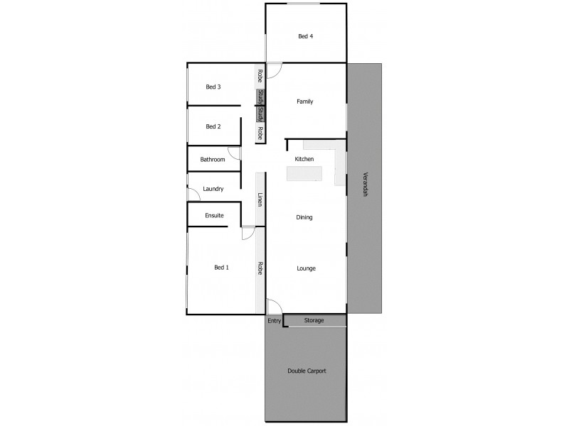 1 Parinari Street, Algester QLD 4115 Floorplan