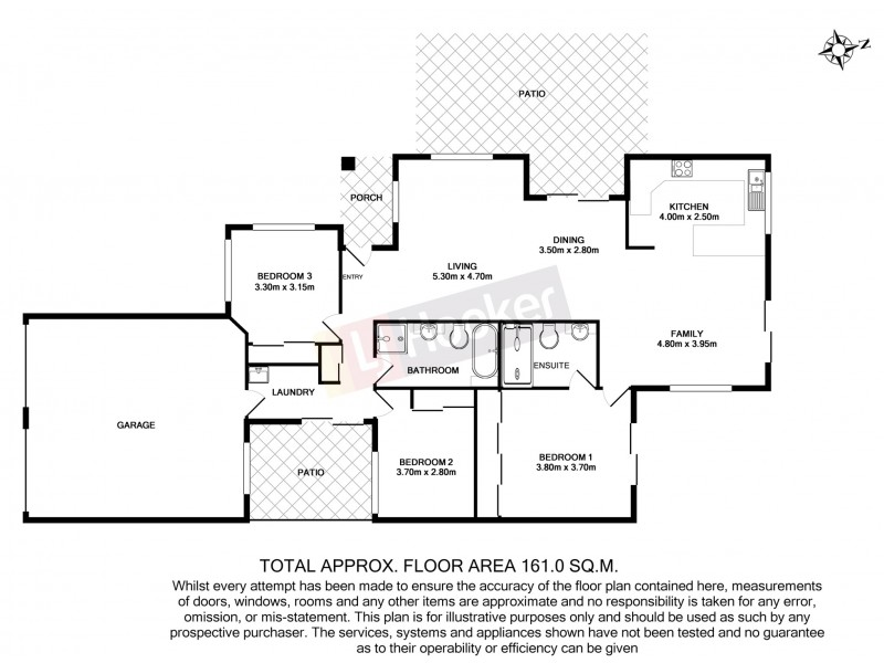 41 Golden Avenue, Calamvale QLD 4116 Floorplan