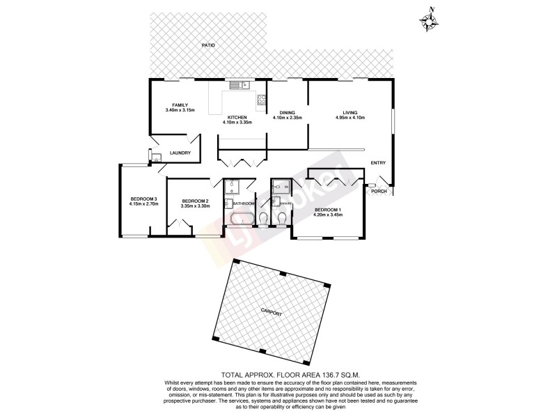7 Tetra Place, Algester QLD 4115 Floorplan