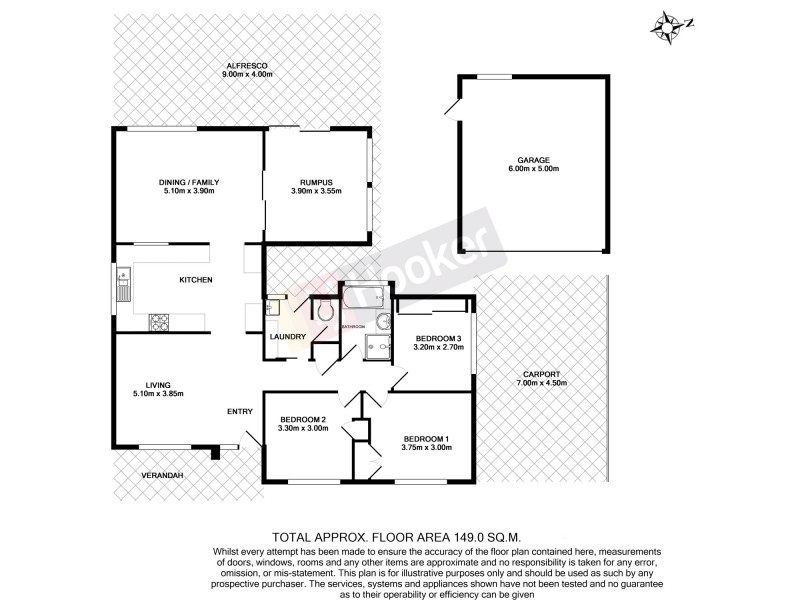 55 Helicia Street, Algester QLD 4115 Floorplan