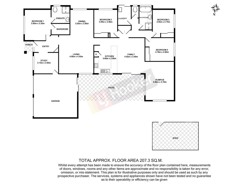 121 Glenfield Street, Parkinson QLD 4115 Floorplan