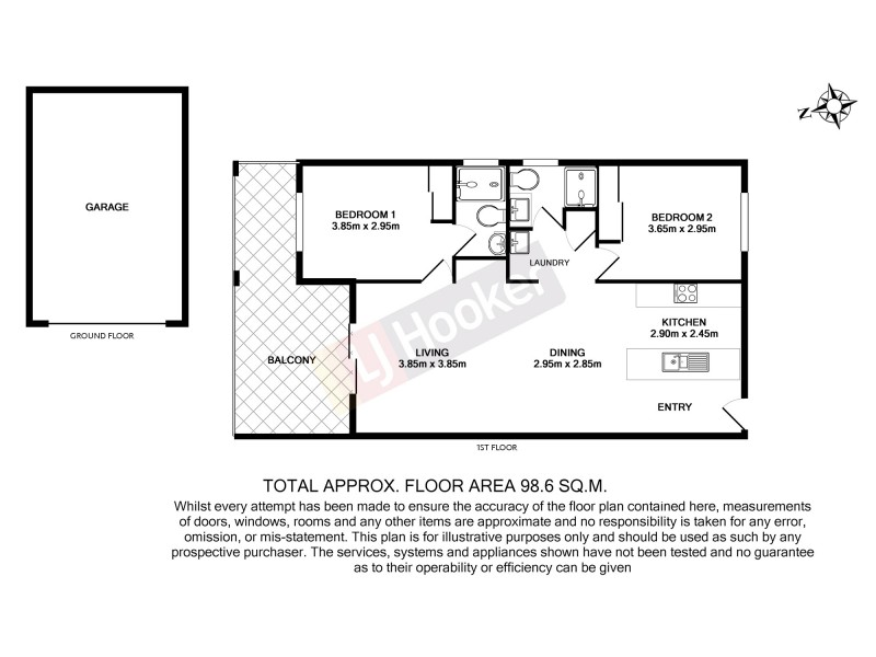 5/1021 Boundary Road, Coopers Plains QLD 4108 Floorplan